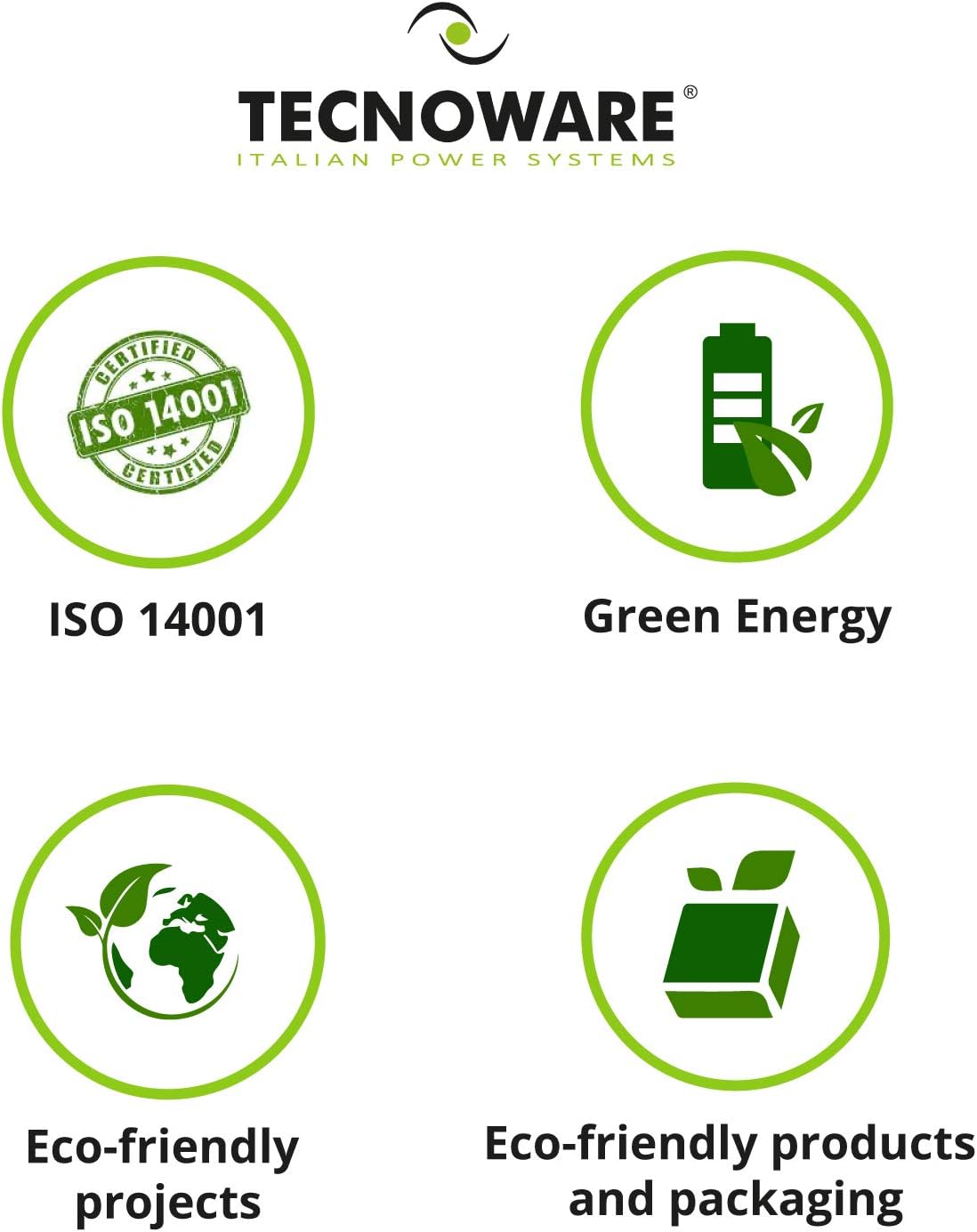 Tecnoware FAM17198 Caricabatterie - per Smartphone e Tablet di ogni Generazione - Cavo Fisso Micro USB da 5 Volt 2.1 Ampere, Nero