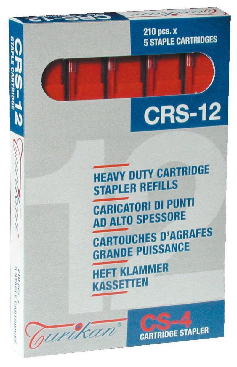 TURIKAN Turikan CRS de 12 para Magazine (55 – 80 hojas), color rojo