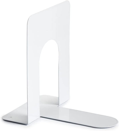 Turikan Pair Metal Bookends White Art.7250