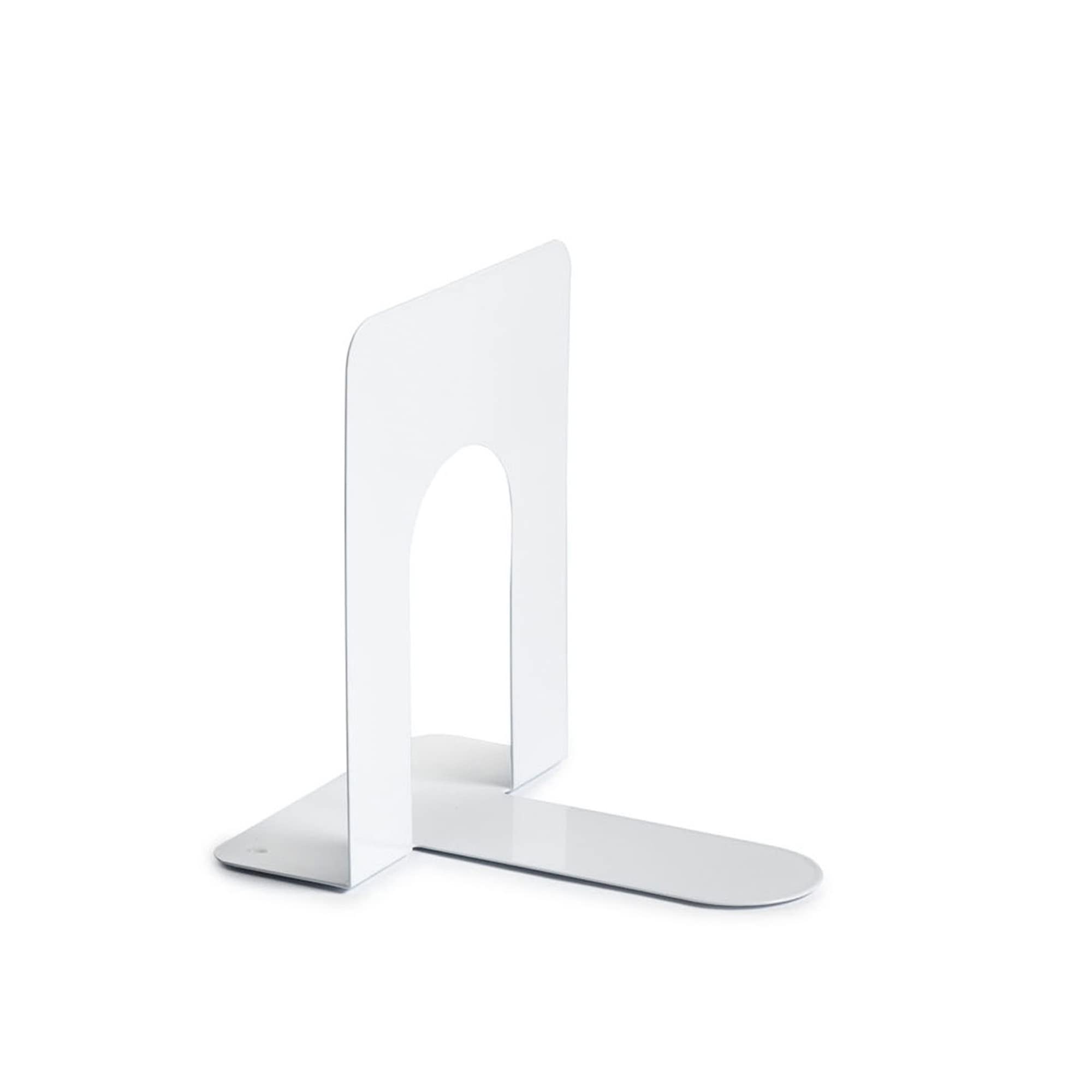 Turikan Pair Metal Bookends White Art.7250