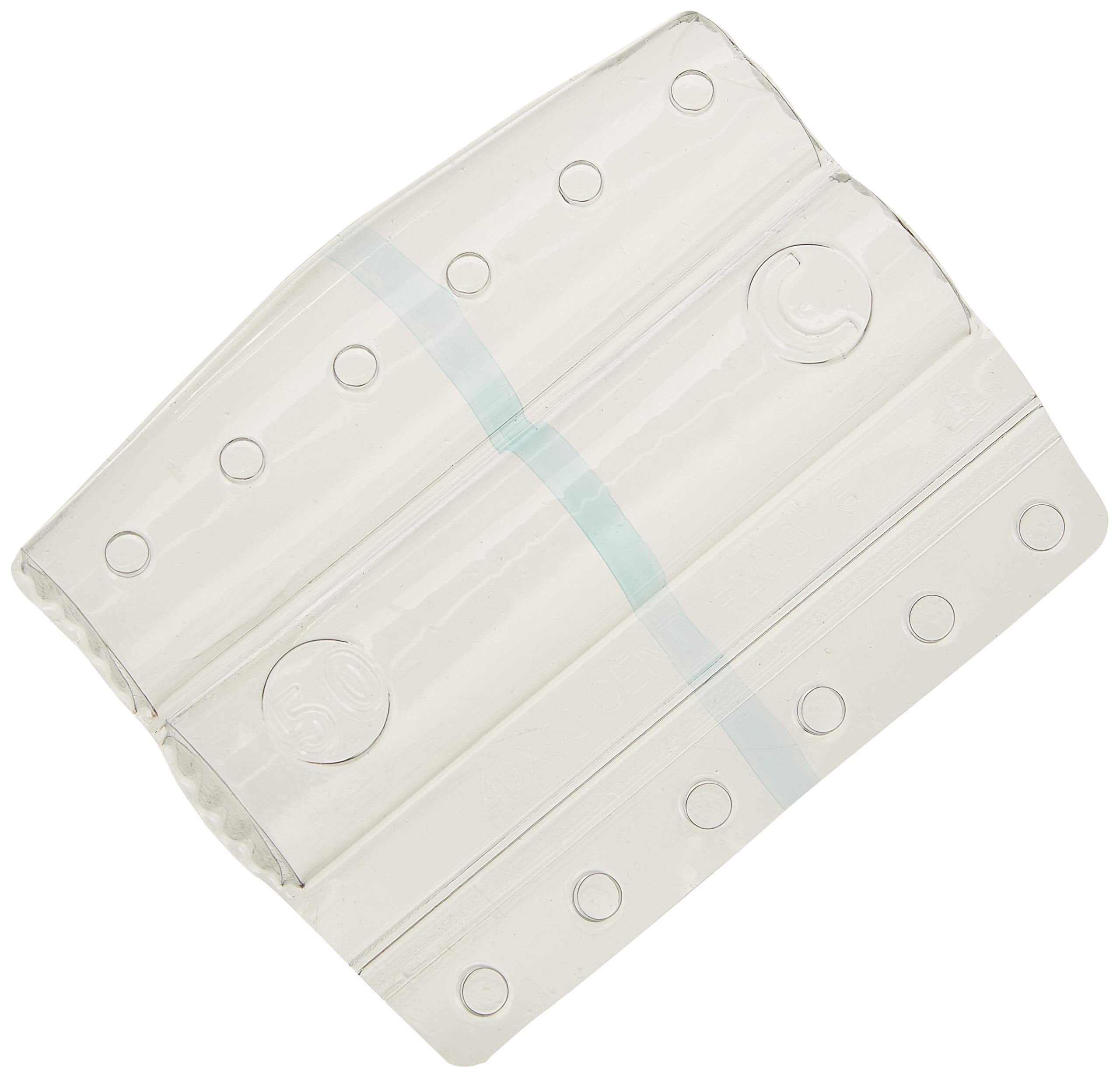 ITERNET sacchetto da 100 blister portamonete 50 cent fascia verde