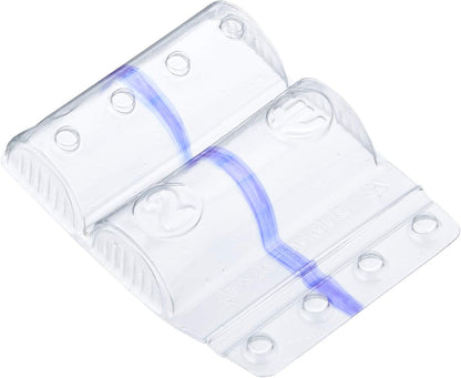 ITERNET Bag of 100 Blister Coin Purse 2 Euro Band Purple