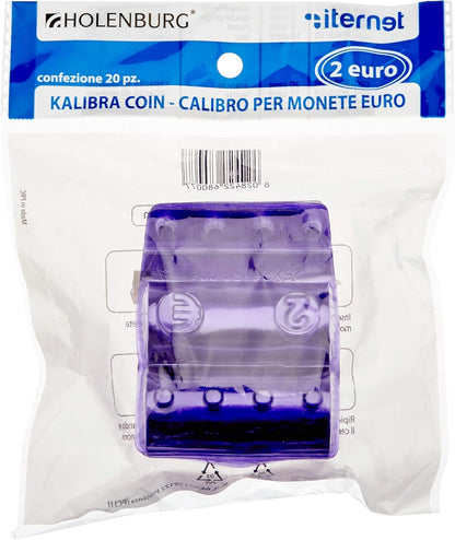 Holenburg Blister Plastic for coins Holenburg – 2 Euro – 25 Coins – 8007/20 (CONF. 20