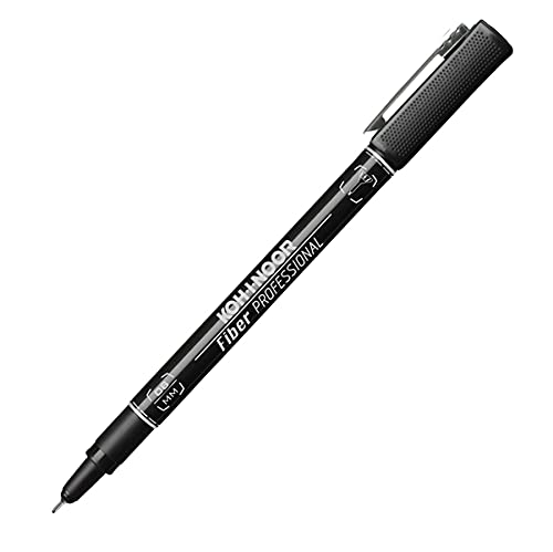 Koh-I-Noor CF10 Fibre Pens CALIB0 6 Black