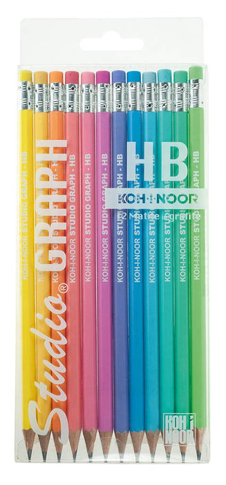 Cf12 Matite Grafite Hb Gommino Ass