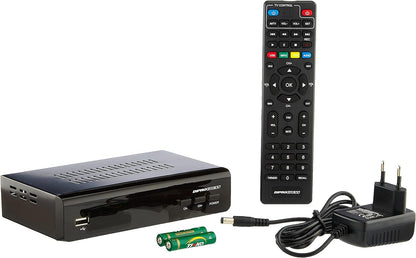T2 HEVC H265 PVR -12V - RCU 2IN1CON UNIVERSAL REMOTE CONTROL TV + DECODER - DIPROGRESS DPT203HD