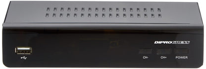 T2 HEVC H265 PVR -12V - RCU 2IN1CON UNIVERSAL REMOTE CONTROL TV + DECODER - DIPROGRESS DPT203HD