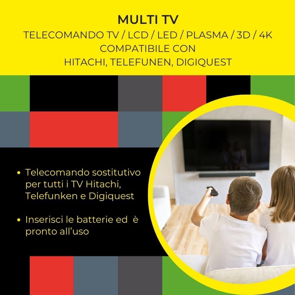 Telecomando Dedicato Multi Tv
