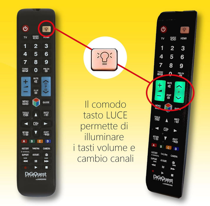 Telecomando Univer. Samsung Bl