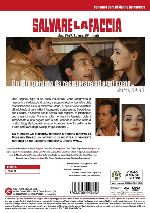 salvare la faccia dvd Italian Import