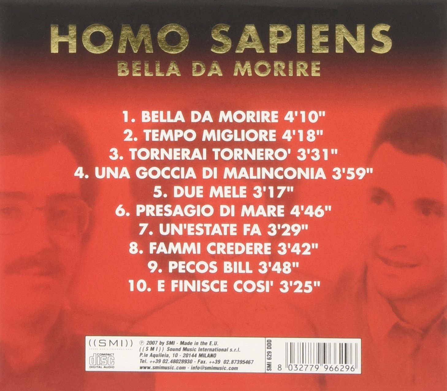 I Grandi Successi: Bella Da Morire (Versioni Originali)