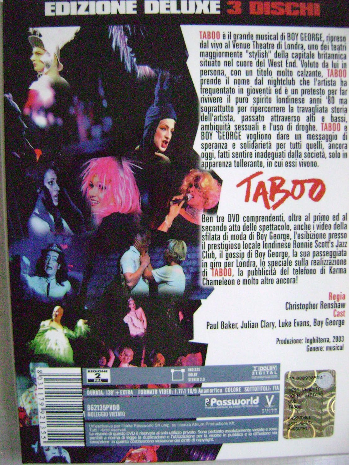 Taboo Il musical di Boy George