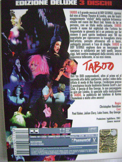 Taboo Il musical di Boy George