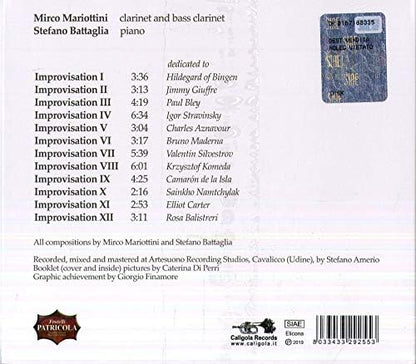 Music For Clarinets & Piano