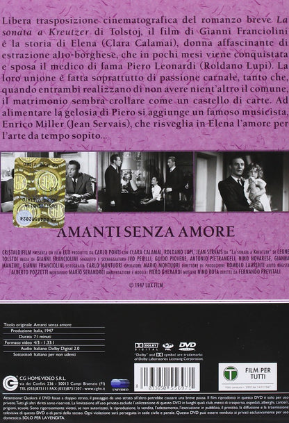 Amanti Senza Amore - (Italian Import)