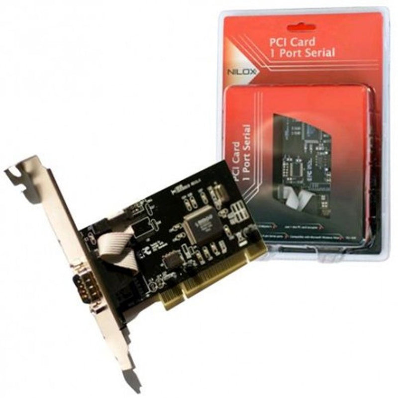 Nilox 10NXAD0508001 Scheda PCI 1, Nero