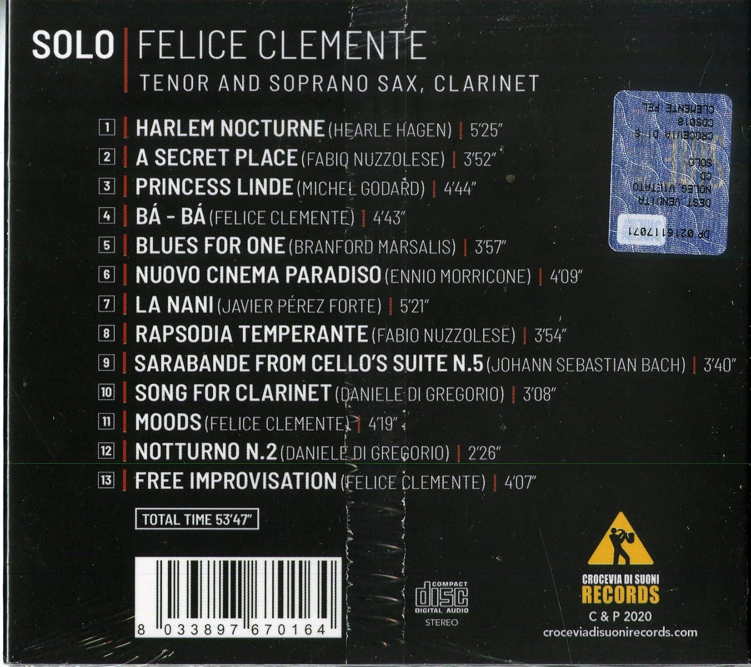 Solo (Live At Montecalvo