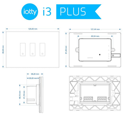Interruttore Smart Luci I3 Plus B