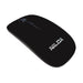 Nilox, Mouse MW30 Wireless, Mouse Wireless con Tracking Ottico 1600 Dpi, 4 Tasti e Design Innovativo ed Elegante, Compatibile con Windows, Mac e Linux, Nero