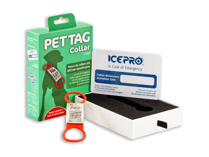 Placca Collare Large Anti-Smarrimen