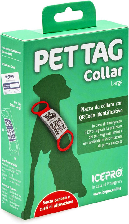 Placca Collare Large Anti-Smarrimen