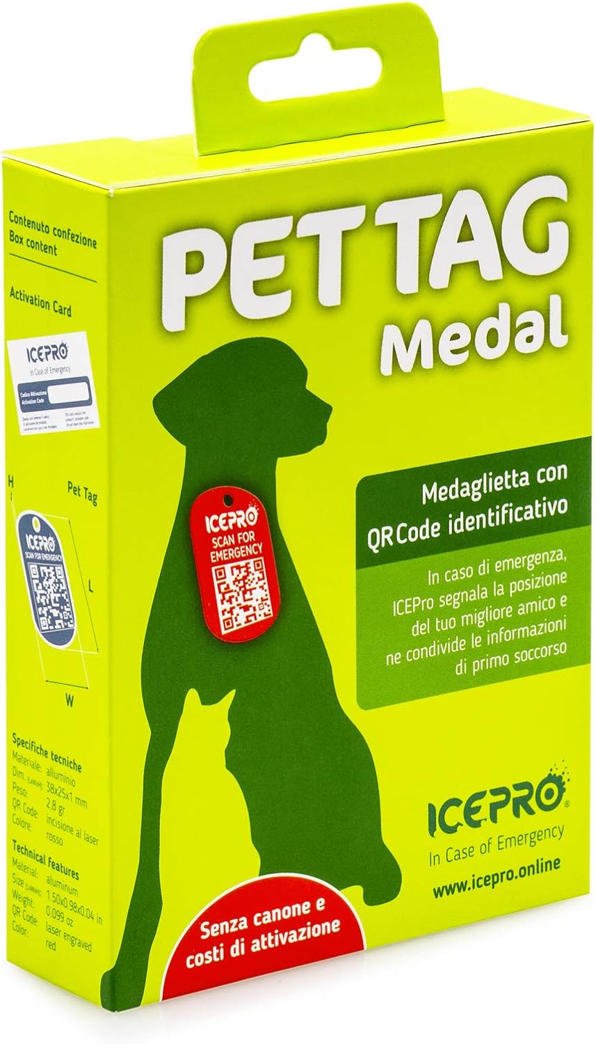 Medaglietta Collare Anti-Smarriment