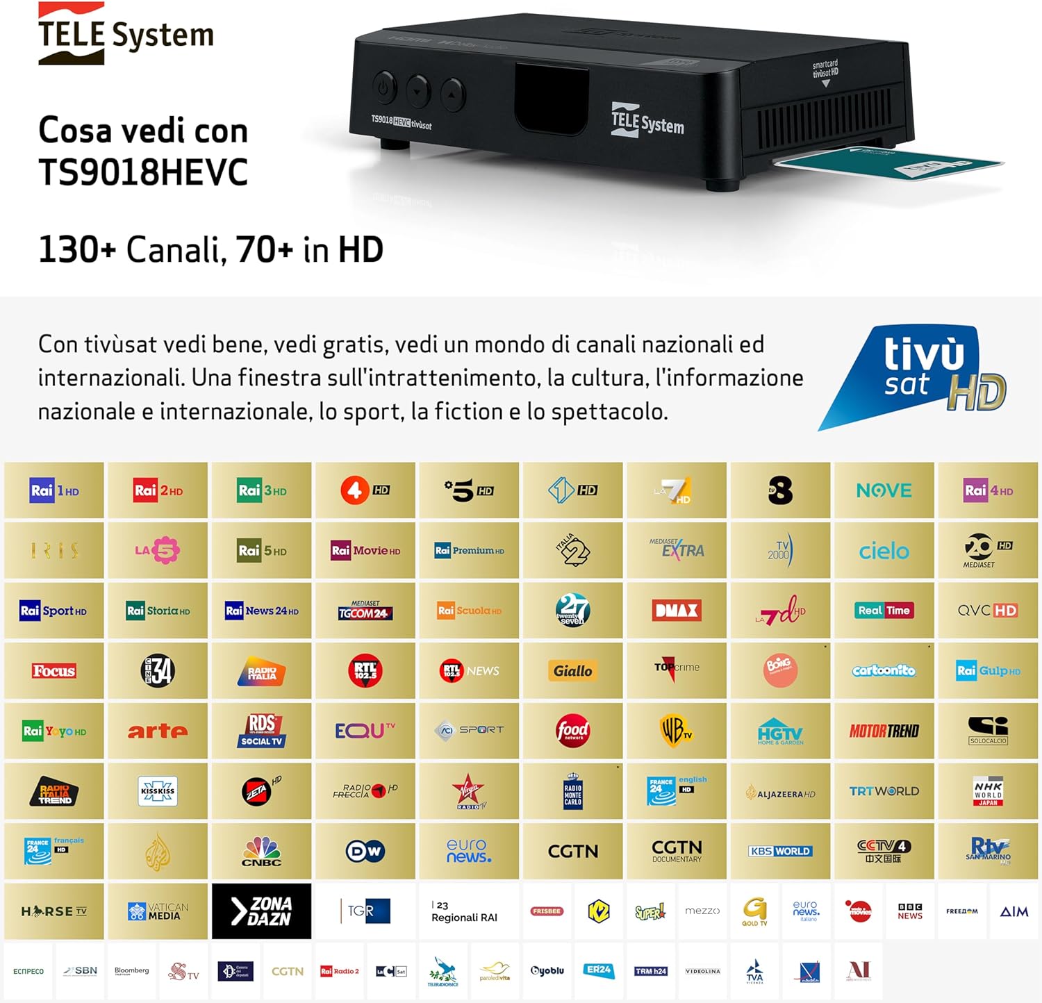 Decoder S2 Ts9018 Tvsat Hd