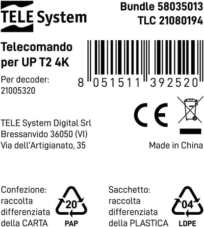 Telecomando Ts4020