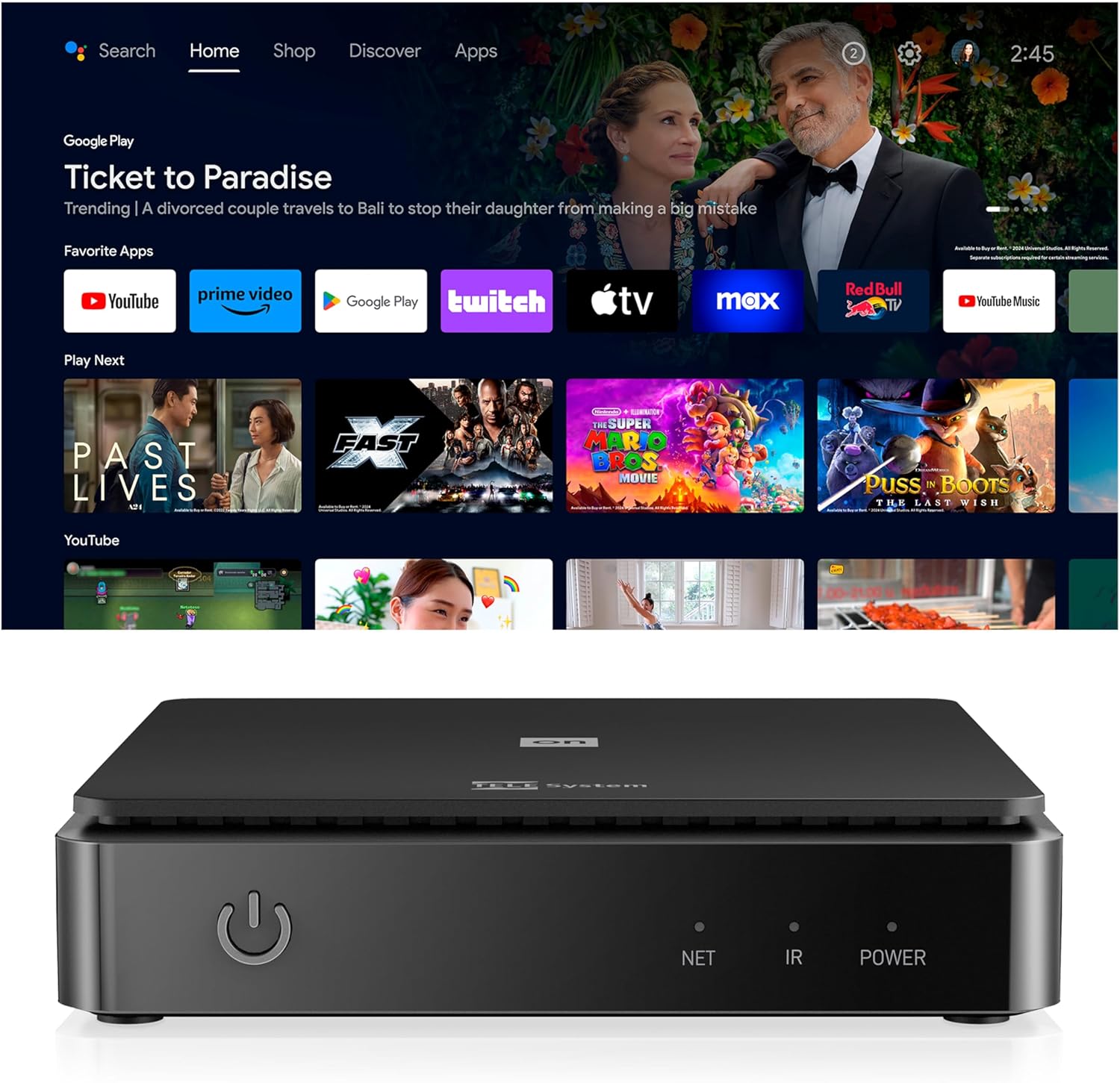 Decoder On T2 Android Tv