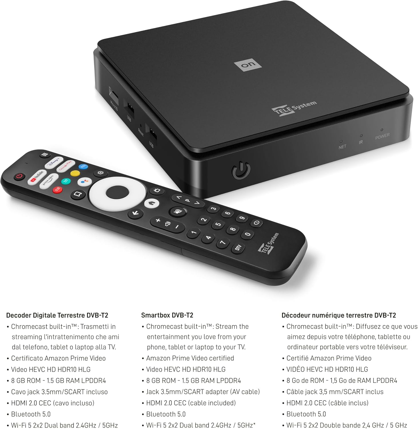 Decoder On T2 Android Tv