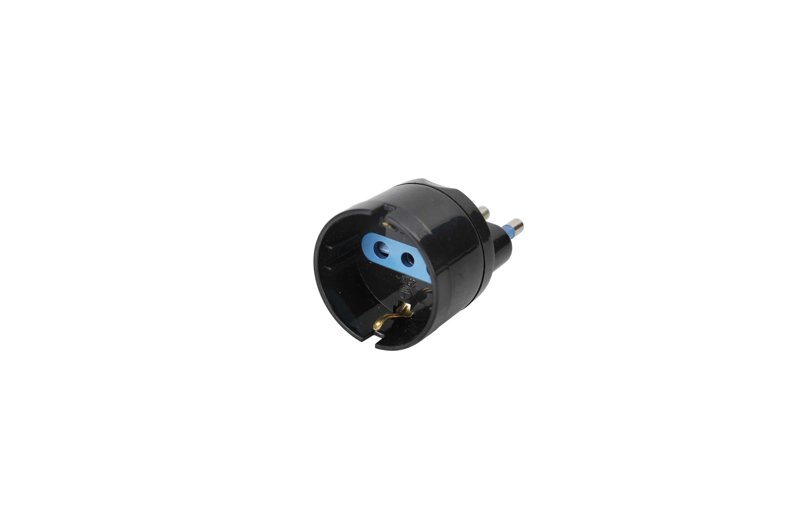Adattatore Spina 16A 2P+T Nero