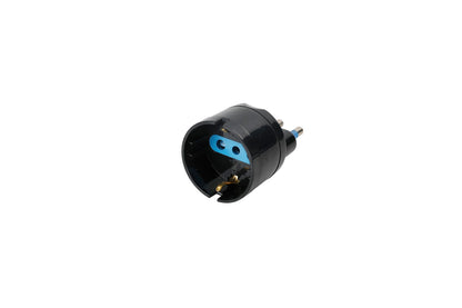 Adattatore Spina 16A 2P+T Nero