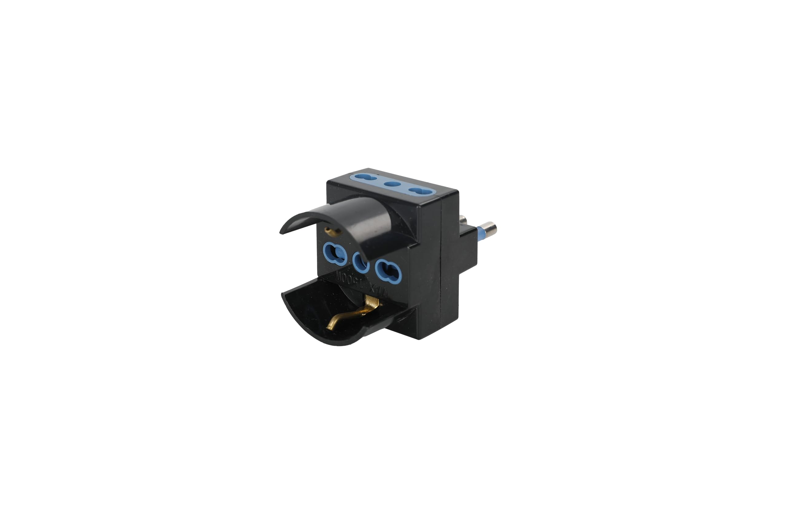 Adattatore Triplo Shucko Nero