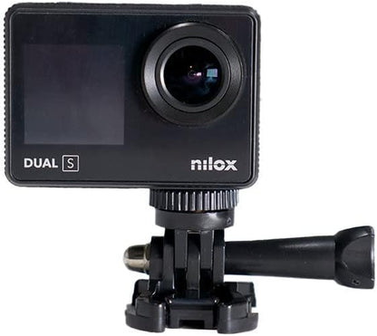 Sports Camera Nilox Nxacduals001 Black
