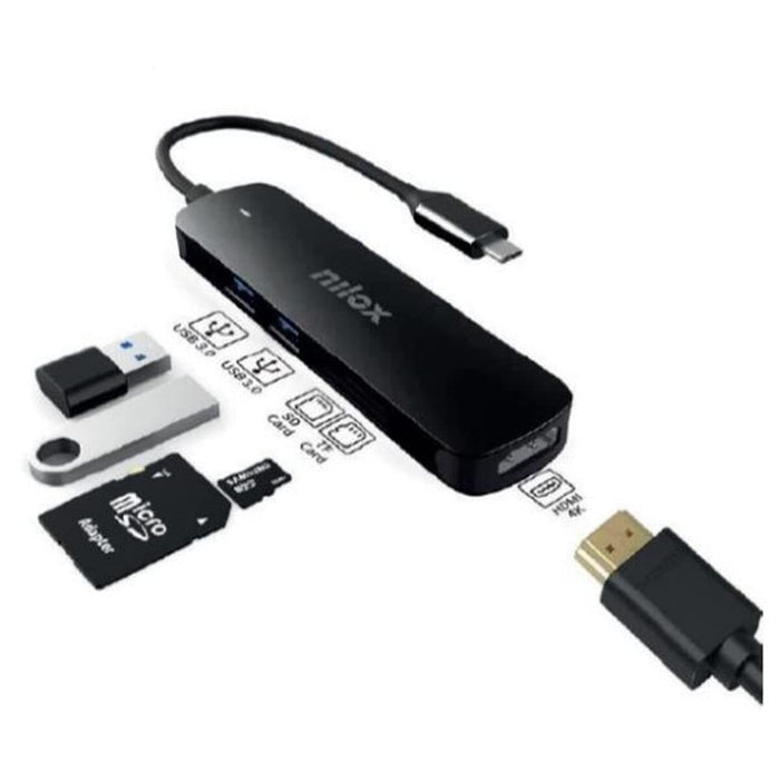USB-C HDMI 2XUSB30 + SD/TF Dock