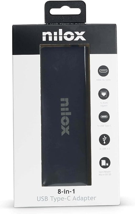 8 in 1 hdmi 4k USB c dock nxdsusbc04