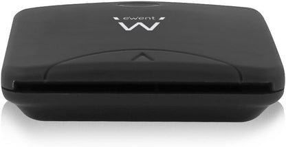 Ewent Smart Card Reader - Card and ID card reader - USB port - PC/SC and WHQL compatible, black