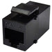 PW WP WPC-CPR-K6U Cavo di Collegamento RJ45 Nero - Connettori per Cavo (RJ45, Nero, Cat6, 26/22, Oro, ISO/IEC 11801, EN 50173-1, ANSI/Tia/EIA 568 C