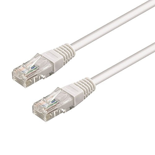 WP WPC-PAT-6U005W networking cable - networking cables (Cat6, U/UTP (UTP), RJ-45, RJ-45, Male/Male, White
