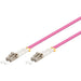 PW WP WPC-FP4-5LCLC-010 cable de fibra óptica 1 m OM4 LC violeta - Cables de fibra óptica (1 m, OM4, LC, LC, Male Connector/Male Connector, Violeta