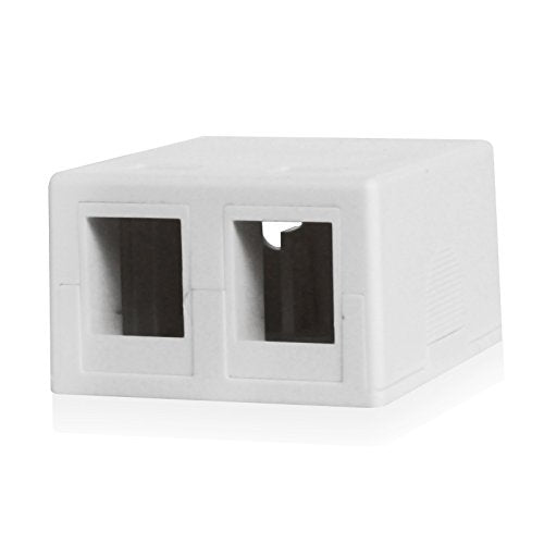 Presa 2 Porte Senza Keystone Jack