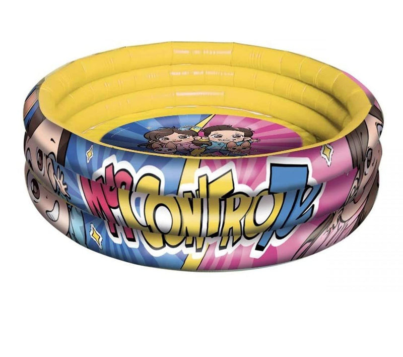 GRANDI GIOCHI Me Contro Te Pool 3 Rings 90 cm, MEN00000, 8056379111078