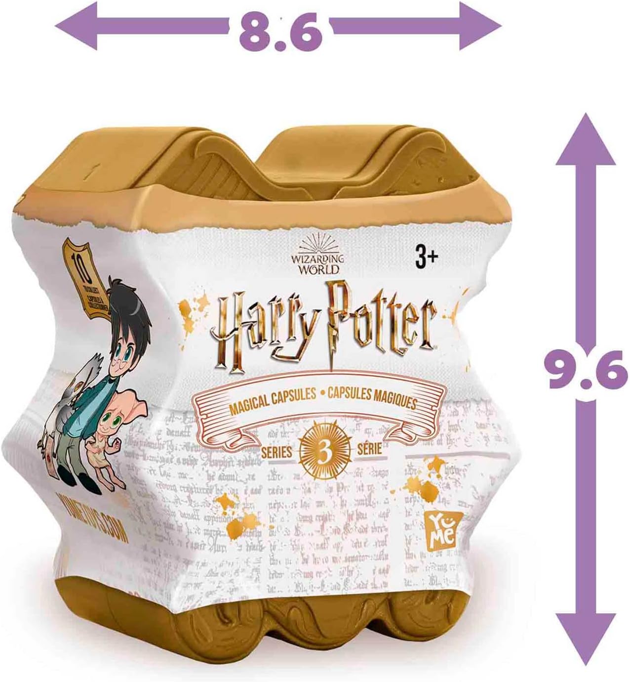 Famosa - Harry Potter Magic Capsules Series 3, with 10 Different Figures from Movie Scenes, Dolls and New Character Accessories, Random Shipping (HRR07000)