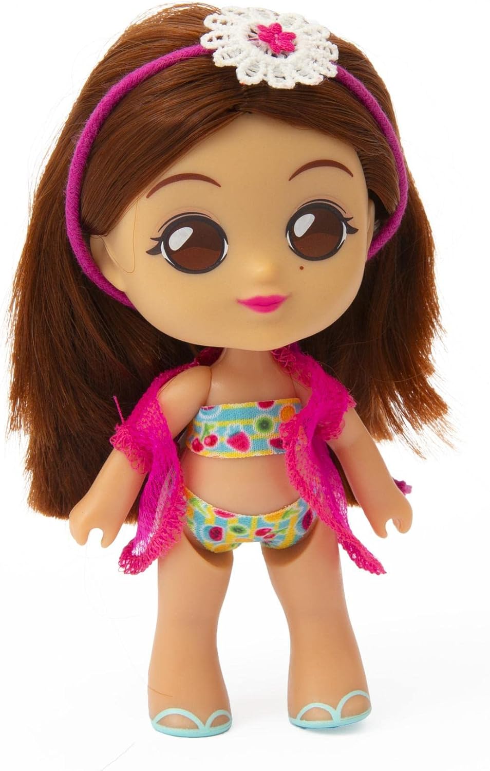 Giochi Preziosi Me Against You Cutie Doll Hawaii Suspended Cutie Doll Sofa Or Him 6 Different Mini Tanning Dolls For Girls From 3 Years Old, MEC90000