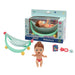 Cicciobello Amicicci, Baby mit Wiege, Relax Time, ideal für Nickerchen, 1 Amicicci Mädchen und Zubehör, Spielzeug für Kinder ab 3 Jahren, GIOCHI PREZIOSI, CC033
