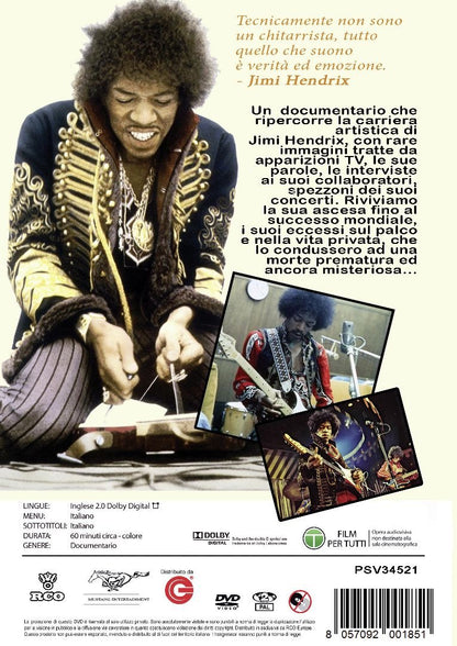 Jimi Hendrix - His Life, His Music - (Italian Import)