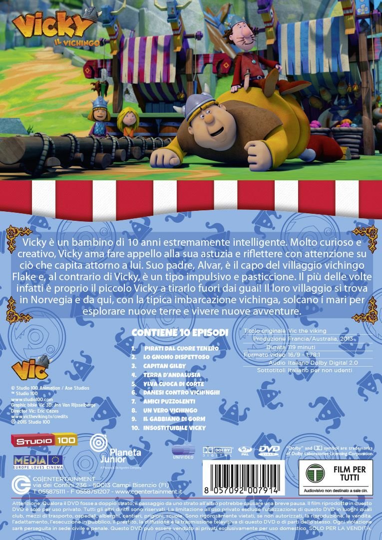 vicky il vichingo - la nuova serie Italian Import