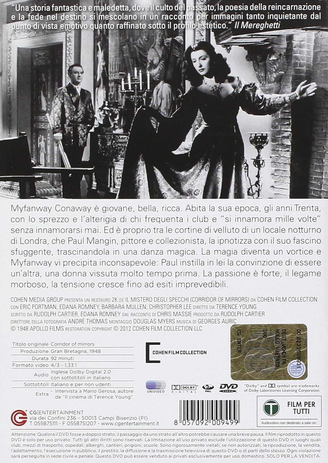 il mistero degli specchi DVD Italian Import