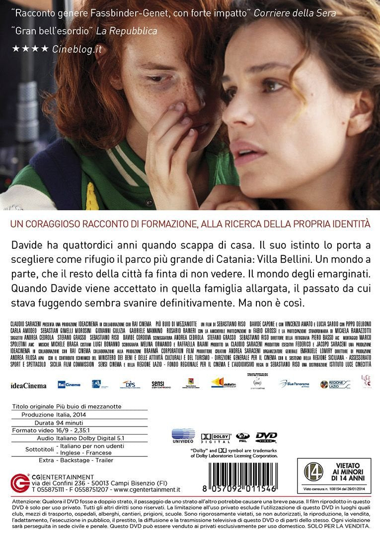 Piu` Buio Di Mezzanotte - (Italian Import)