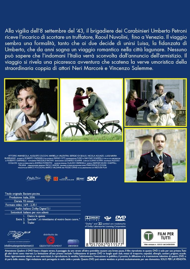 Baciami Piccina - (Italian Import)